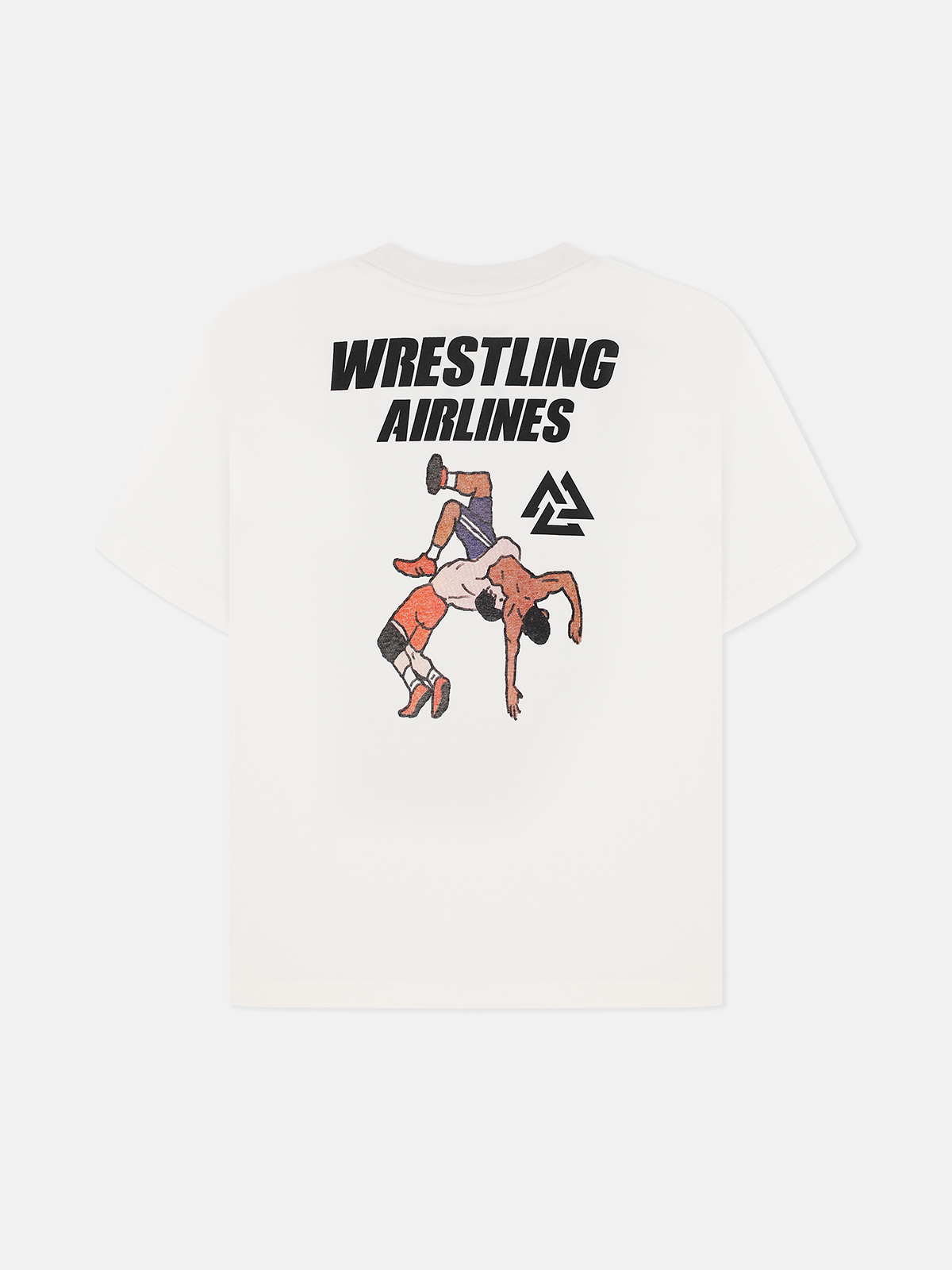 Wrestling Airlines T-shirt White, Photo № 9